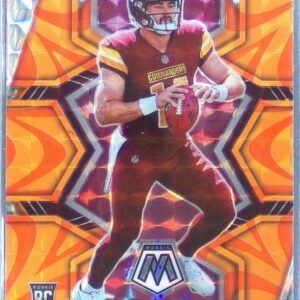 2022 Mosaic Sam Howell Mosaic Reactive Orange RC #305 Commanders