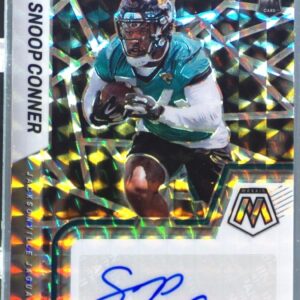 2022 Mosaic Snoop Conner RC Auto #RAM-SC Jaguars Rookie Autographs Mosaic