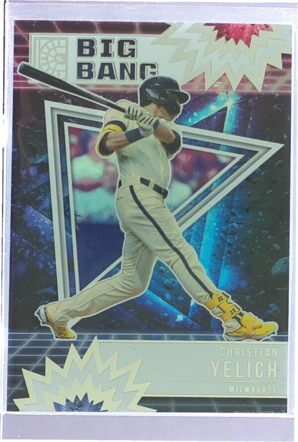 2022 Panini Capstone Christian Yelich #BB-5 Brewers Big Bang
