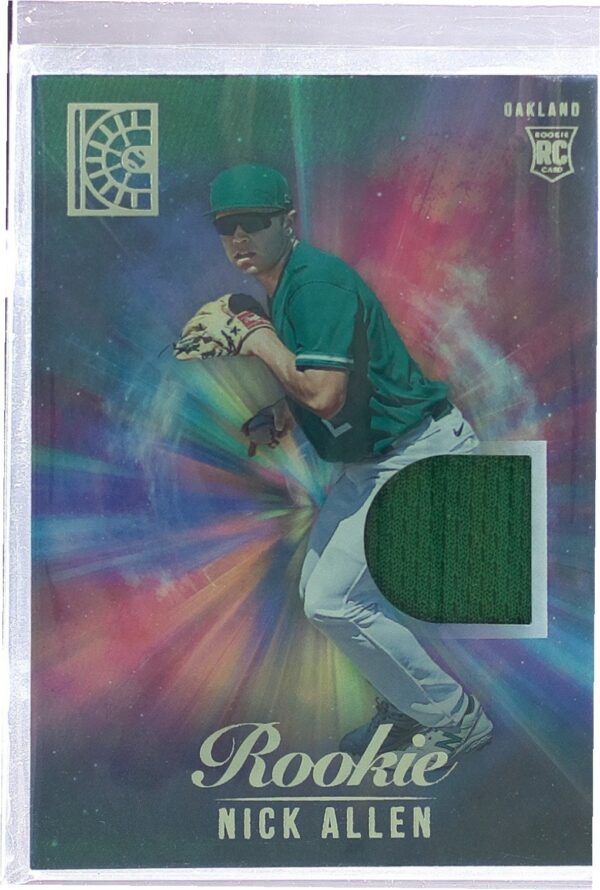 2022 Panini Capstone Nick Allen JSY RC #RM-NA Athletics Rookie Materials