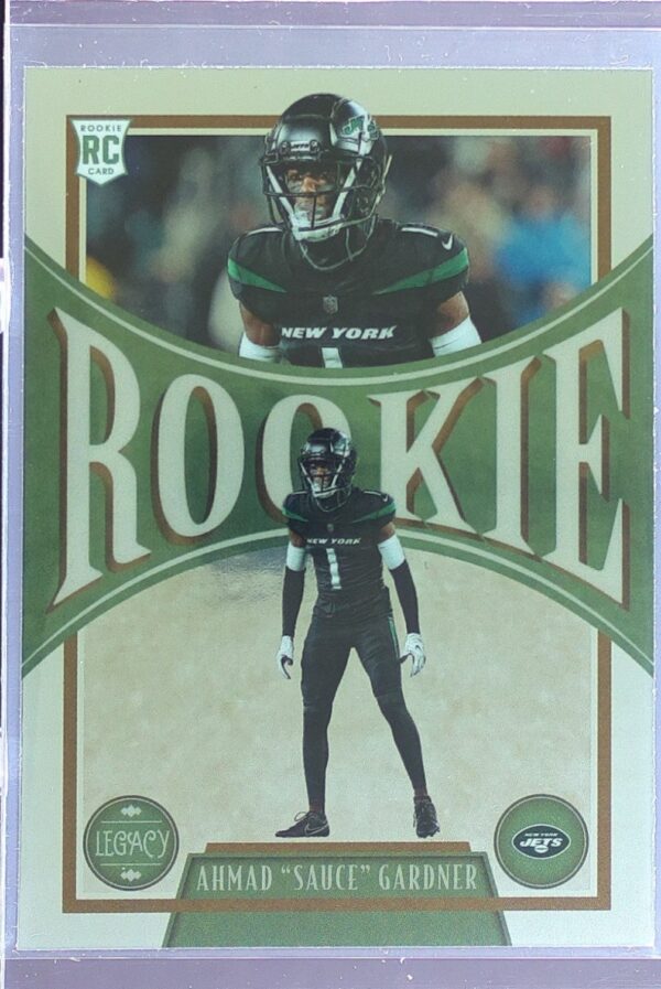 2022 Panini Chronicles Ahmad "Sauce" Gardner RC #216 Jets 2022 Panini Legacy
