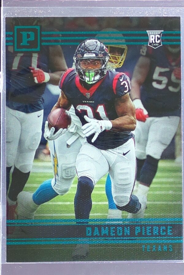 2022 Panini Chronicles Dameon Pierce RC #PA-25 Texans Panini Teal