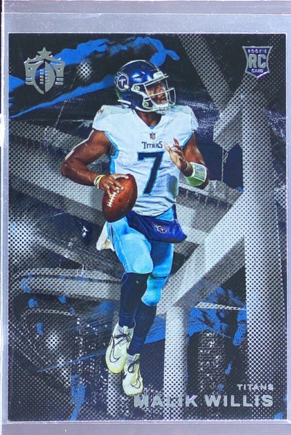 2022 Panini Chronicles Malik Willis RC #GK-2 Titans Gridiron Kings