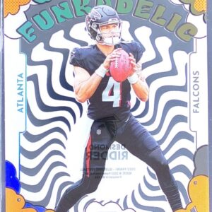 2022 Panini Illusions Desmond Ridder RC #F-17 Falcons Funkadelic Orange