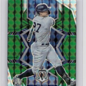 2022 Panini Mosaic Giancarlo Stanton Green Mosaic #181 Yankees