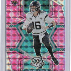 2022 Panini Mosaic Trevor Lawrence Mosaic Camo Pink #88 Jaguars