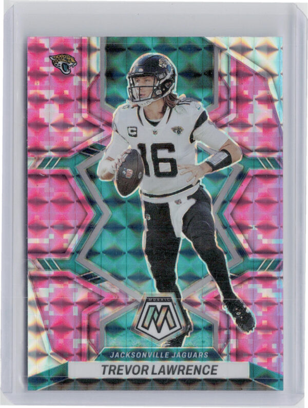 2022 Panini Mosaic Trevor Lawrence Mosaic Camo Pink #88 Jaguars