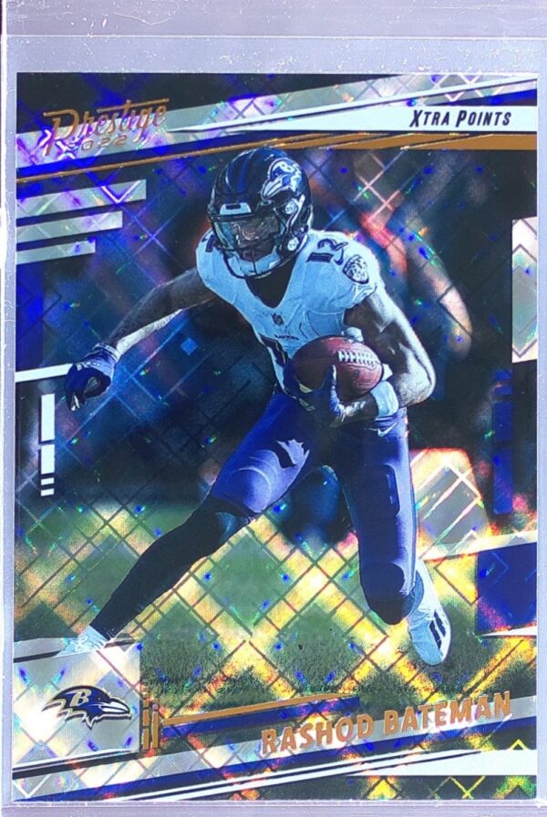 2022 Panini Prestige Rashod Bateman Xtra Points Diamond #24 Ravens
