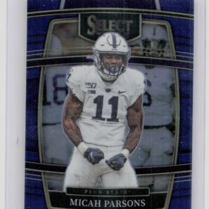 2022 Panini Select Draft Picks Micah Parsons Blue (Retail Base) #85 Lions