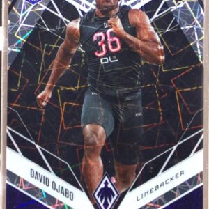 2022 Phoenix David Ojabo RC Black Lazer /10 #180 Ravens