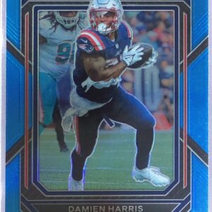 2022 Prizm Damien Harris Blue #198 Patriots