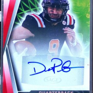 2022 SAGE Artistry Drew Plitt Auto #A-DP Cardinals Autographs Green