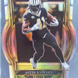 2022 Select Alvin Kamara Silver Prizm Die Cut #228 Saints
