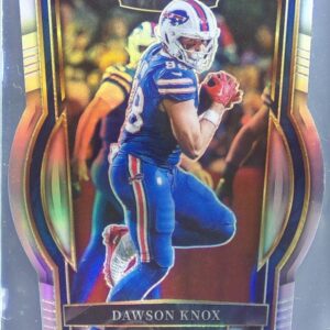 2022 Select Dawson Knox Silver Prizm Die Cut #291 Bills