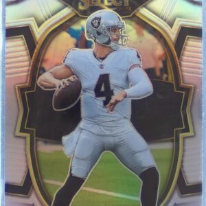 2022 Select Derek Carr Silver Prizm #19 Raiders