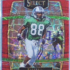 2022 Select Draft Picks Randy Moss Red Lazer Prizm #68 Herd