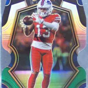 2022 Select Gabriel Davis Black and Green Prizm Die Cut #112 Bills