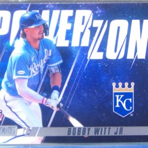 2022 Stadium Club Bobby Witt Jr. #PZ-19 Royals Power Zone