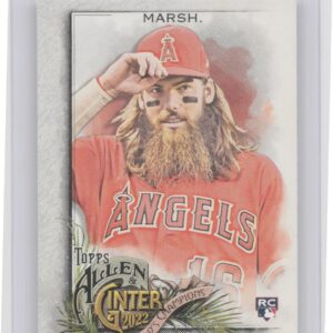 2022 Topps Allen & Ginter Brandon Marsh Rookie World Champions #173 Angels