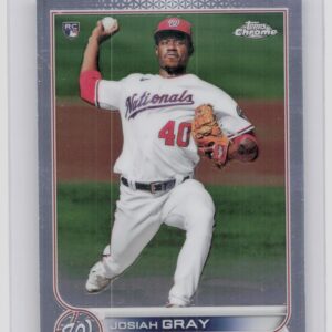 2022 Topps Chrome Sonic Josiah Gray RC #160 Nationals