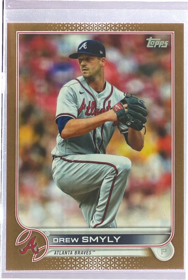 2022 Topps Drew Smyly Gold /2022 #195 Braves