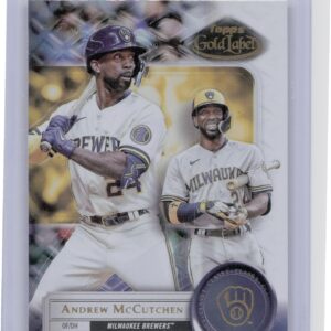 2022 Topps Gold Label Andrew McCutchen #3 Brewers