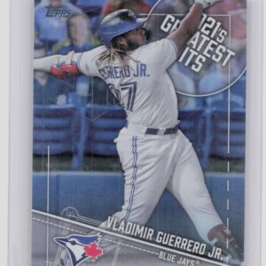 2022 Topps Vladimir Guerrero Jr. #21GH-1 Jays 2021's Greatest Hits Blue