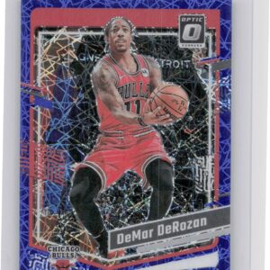 2023-24 Donruss Optic DeMar DeRozan Blue Velocity 43 Bulls