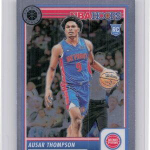 2023-24 Hoops Premium Stock Ausar Thompson RC 100 Pistons