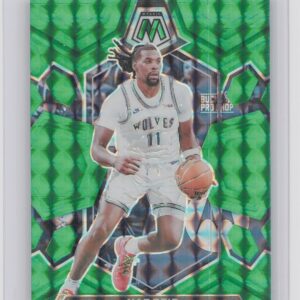 2023-24 Panini Mosaic Naz Reid Green 8 Timberwolves