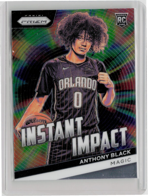 2023-24 Panini Prizm Anthony Black #24 Magic Instant Impact