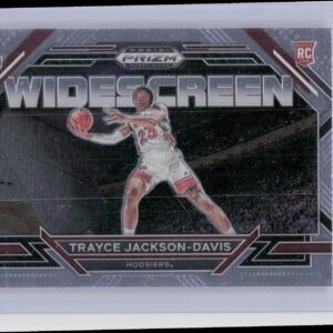2023-24 Panini Prizm Draft Picks Trayce Jackson-Davis Widescreen #6 Hoosiers