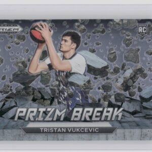 2023-24 Panini Prizm Draft Picks Tristan Vukcevic RC #14 Prizm Break