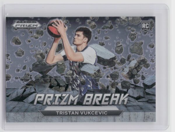 2023-24 Panini Prizm Draft Picks Tristan Vukcevic RC #14 Prizm Break
