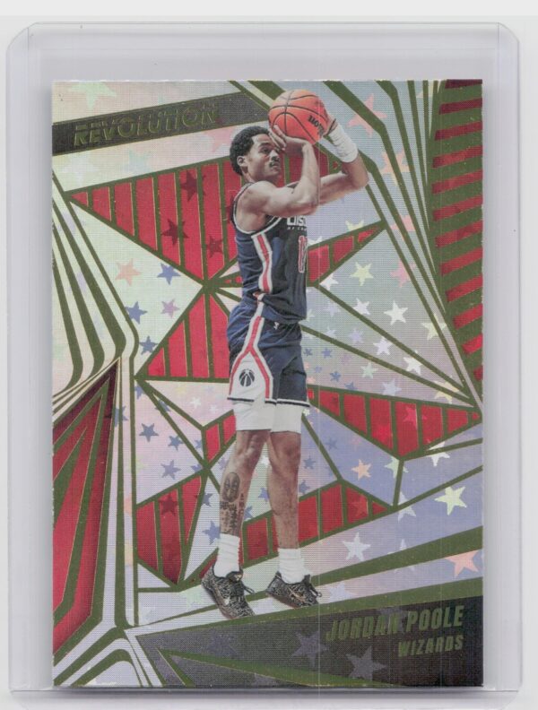 2023-24 Panini Revolution Jordan Poole #81 Wizards
