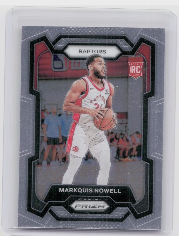 2023-24 Prizm Markquis Nowell Rookie RC #300 Raptors