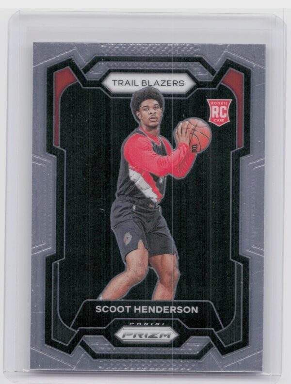 2023-24 Prizm Scoot Henderson Rookie RC #141 Blazers