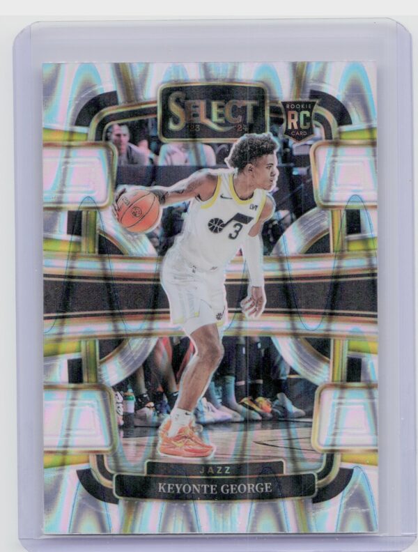 2023-24 Select Keyonte George Tectonic Prizms #75 Jazz