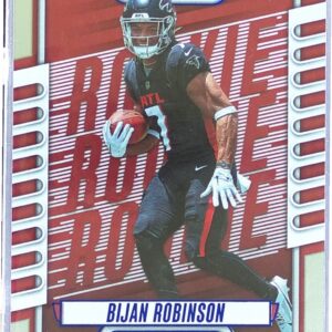2023 Absolute Bijan Robinson Blue RC #106 Falcons