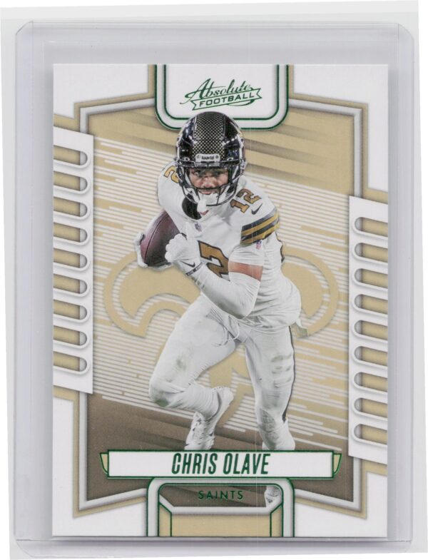 2023 Absolute Chris Olave Green #72 Saints