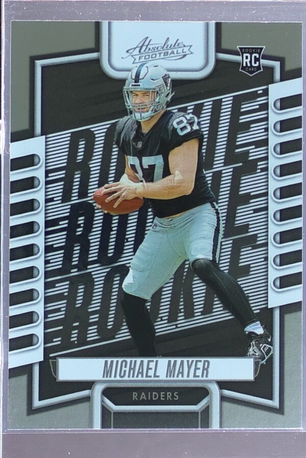 2023 Absolute Michael Mayer Retail RC #116 Raiders