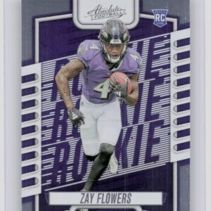 2023 Absolute Zay Flowers Rookie #111 Ravens