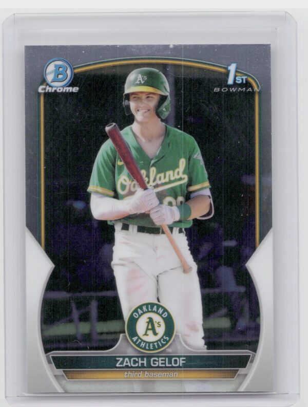 2023 Bowman 1st Edition Zack Gelof #BPPF-1 Athletics