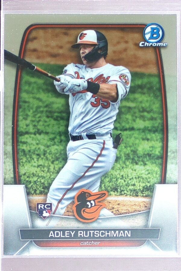 2023 Bowman Chrome Adley Rutschman RC #17 Orioles