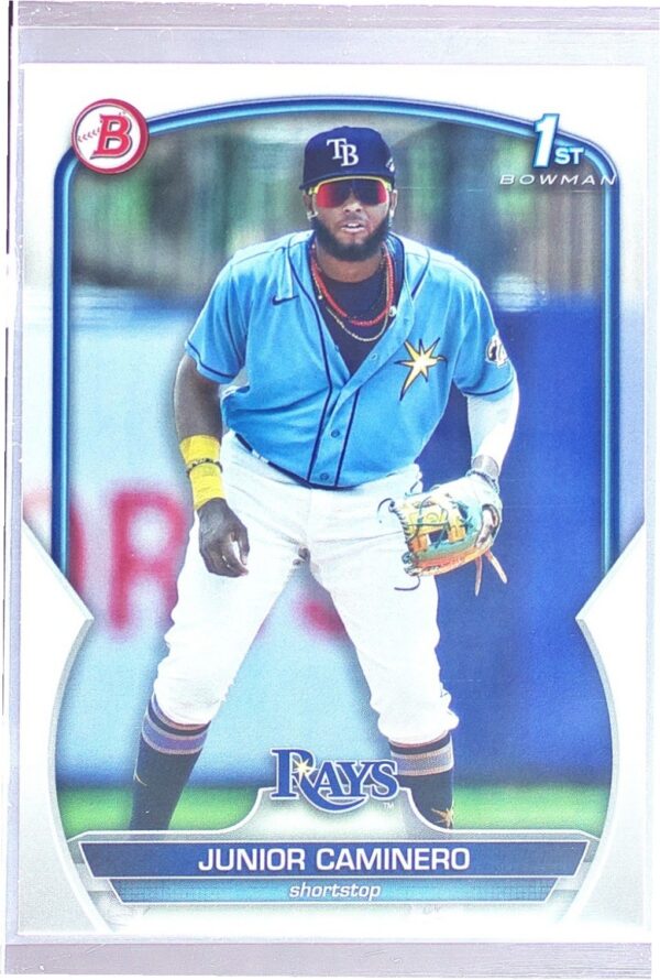 2023 Bowman Junior Caminero #BP-61 Rays Prospects
