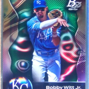 2023 Bowman Platinum Bobby Witt Jr. Ice Foil #8 Royals