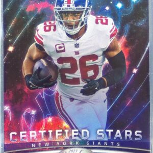 2023 Certified Saquon Barkley #CS-3 Giants Certified Stars