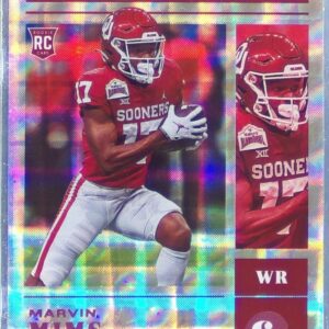 2023 Chronicles Draft Marvin Mims Pink RC #22 Sooners