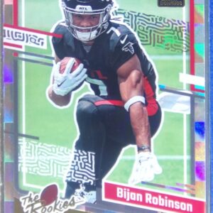 2023 Donruss Bijan Robinson RC #4 Falcons The Rookies