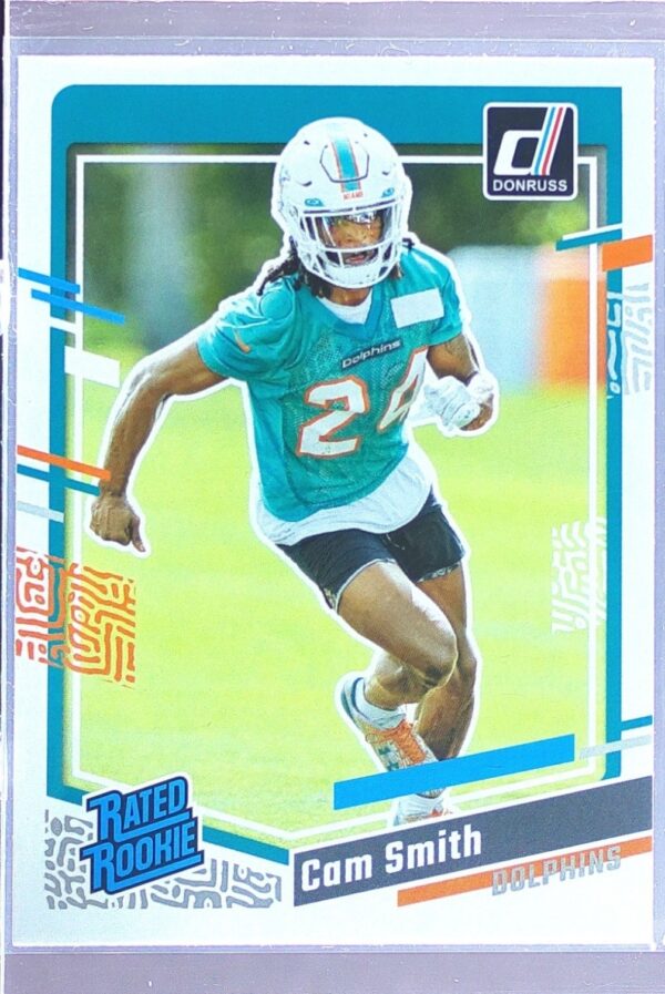 2023 Donruss Cam Smith RC #364 Dolphins